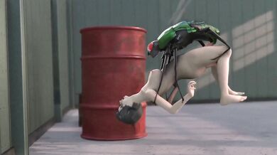 Bound and Gagged, Scene 1: Lanas First Time in a Hentai Movie