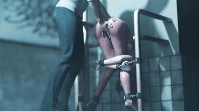 Bondage in the Bathroom with Ada Wong by Fatcat17 Productions