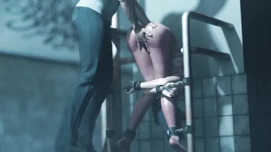 Bondage in the Bathroom with Ada Wong by Fatcat17 Productions