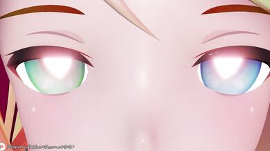 Miku and Rin, the Vocaloids with Cakes for Faces in MMD Hentai Porn!