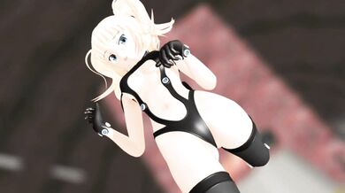 The bodysuit from Gantz hitting where the Sun doesnt shine