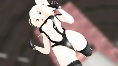 The bodysuit from Gantz hitting where the Sun doesnt shine