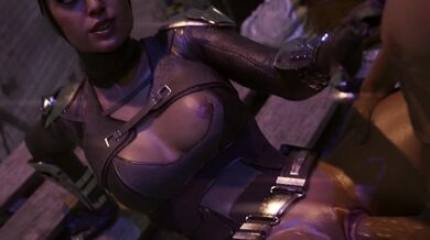 Crazy Cat Lady and Time Traveling Superman Get Together in a Threesome Adventure