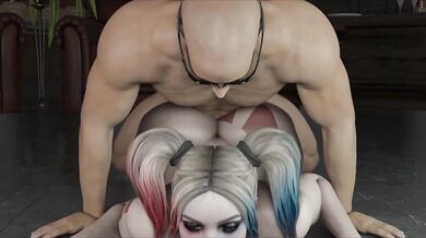 Harley Quinn Bends Over Dubush1ne34