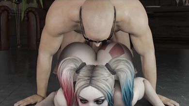 Harley Quinn Bends Over Dubush1ne34