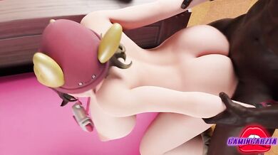 Skyes tight ass gets pounded in a Fortnite battle royale!