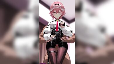 Watch Takane Lui get a thighjob from Suzutaro3D in this hentai porn video!