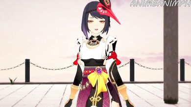 Breaking the Maidenhood - Saras Virginity Crushed by Genshins Mighty Strike