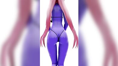 Watch the hot and sexy Ruby MMD dancing to the tune of Shimakaze Demon This ecchi dance video will surely heat up your night!
