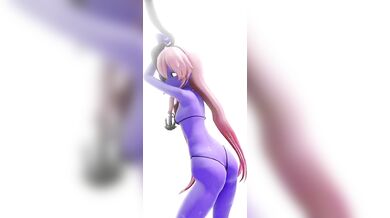 Watch the hot and sexy Ruby MMD dancing to the tune of Shimakaze Demon This ecchi dance video will surely heat up your night!