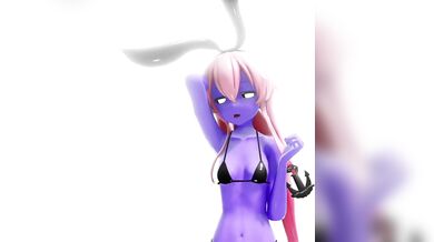 Watch the hot and sexy Ruby MMD dancing to the tune of Shimakaze Demon This ecchi dance video will surely heat up your night!