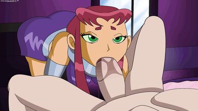 Dragon Ball Z: The Hentai Chronicles - Starfire Gives a Blowjob to Incogneato!