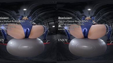 This is a virtual reality PMV (porn movie) starring LittGloss, and it features a milkshake scene