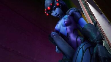 Widowmakers Secret Alley Fap and Self-Suck Session