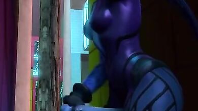 Widowmakers Secret Alley Fap and Self-Suck Session