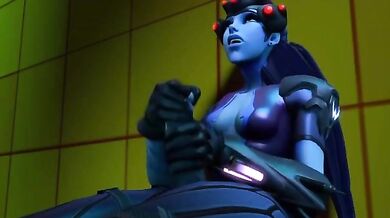 Widowmakers Secret Alley Fap and Self-Suck Session