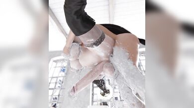 Tifa is fucking two chicks at the same time in [MilkyGirls] porn video