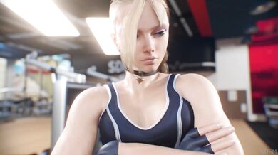Watch as Cammy goes through an intense workout, pushing her body to the limit in this sexy fitness session!