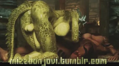 The Naughty Argonian Slave - Missy Bs Unbridled Desires