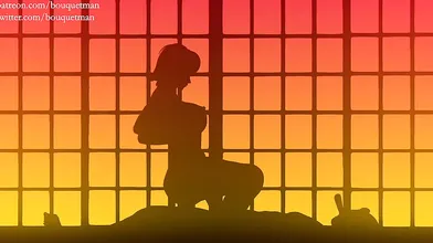 Bouquetman rides the Cowgirl Iroha!