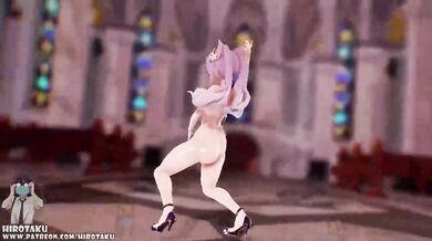 Genshin Impact - Keqings Sexy Ass Dance