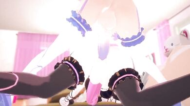 Sexy Vtuber GF Gangbang Battle!