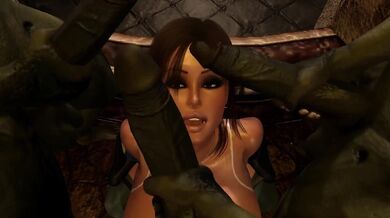Watch Lara with 3 Monsters (Dingo1489) in this epic hentai porn movie where she gets ravaged by aliens, zombies and a tentacle monster