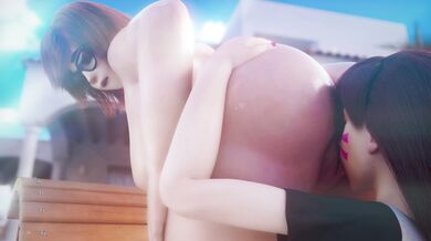 Watch as the sexy and spunky Dva takes a bite of her lunch in this erotic VG Erotica 4K video!