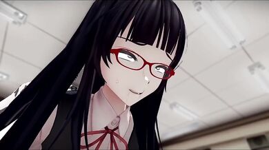 Massive 12-Inch Futanari Dildo Takes on Sultry Maid in Sizzling Erotic Encounter