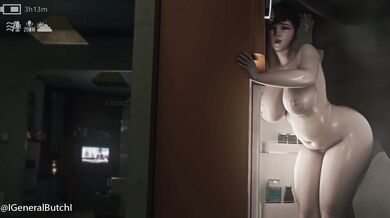 Watch Mei get caught on a hid*den cam in General Butchs secret lair, as she explores his dirty little fantasies and pleasures herself for him!