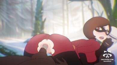 The old lady has her hands full, as she gets drilled with a giant cock and covered in creamy pie filling!