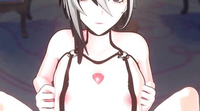 Arlecchino Cums on Paizuri Fetish Full [18 ]