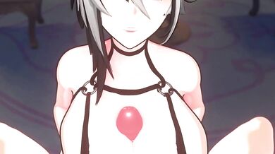 Arlecchino Cums on Paizuri Fetish Full [18 ]