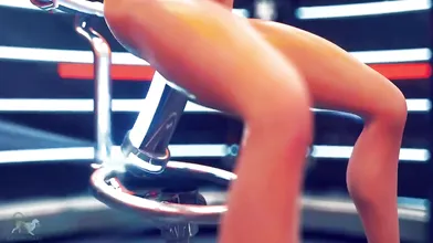 Bionic Butt Plug Bonanza: The Cybernetic Cum Droid Delivers a Futuristic Fuck