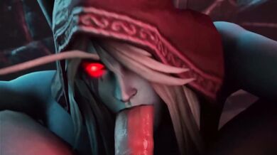 Sylvanas Blowing off some steam - Secazz