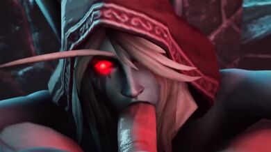 Sylvanas Blowing off some steam - Secazz