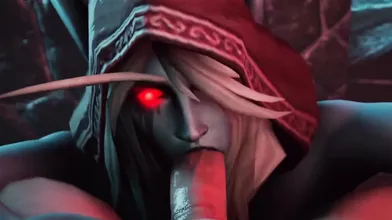 Sylvanas Blowing off some steam - Secazz