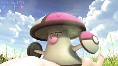 Watch as the sexy girl, Amoonguss, bounces on her trainers dick while he fucks her from behind This hot scene is brought to you by Aetrix SFM