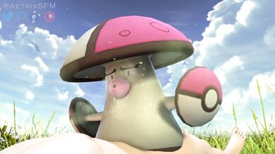 Watch as the sexy girl, Amoonguss, bounces on her trainers dick while he fucks her from behind This hot scene is brought to you by Aetrix SFM