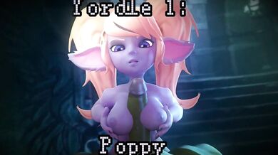 3 horny Yordles having mind-blowing sex in HMV