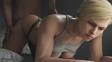Watch Cassie Cage get doggy style fucked (with sound) by Project Vega