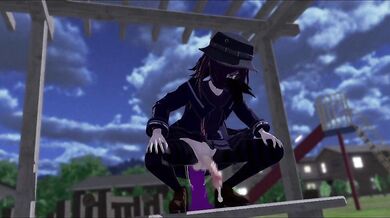 Watch the steamy action as these two femmes fatale have a sultry encounter in the park!