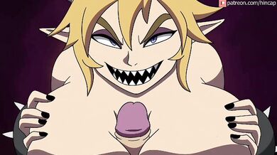 Bowsette Takes a Slaves Virginity [Hardcore]