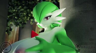 My Hentai Night with a Female Gardevoir and the Futa SFM Clock