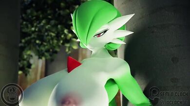 My Hentai Night with a Female Gardevoir and the Futa SFM Clock