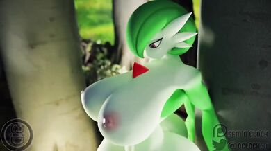 My Hentai Night with a Female Gardevoir and the Futa SFM Clock
