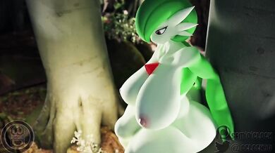 My Hentai Night with a Female Gardevoir and the Futa SFM Clock