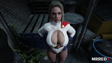 The Power Girl and Her Part-time Job - MrRed1 [4K]