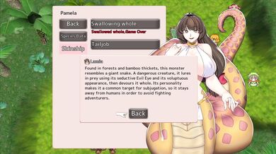 The Hentai Quest of Kuro and the Naughty Monster Girls Vols 1 & 2, a demo for beginners (18 )