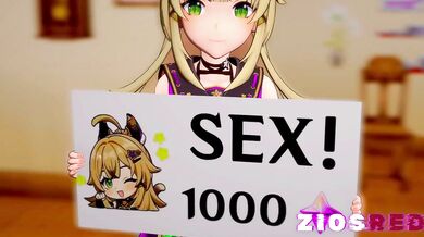 Watch this hot hentai video featuring a blonde catgirl nekomimi half naked in the erotic anime series, Kirara Genshin Impact 720P (18 ) Hentai Sex